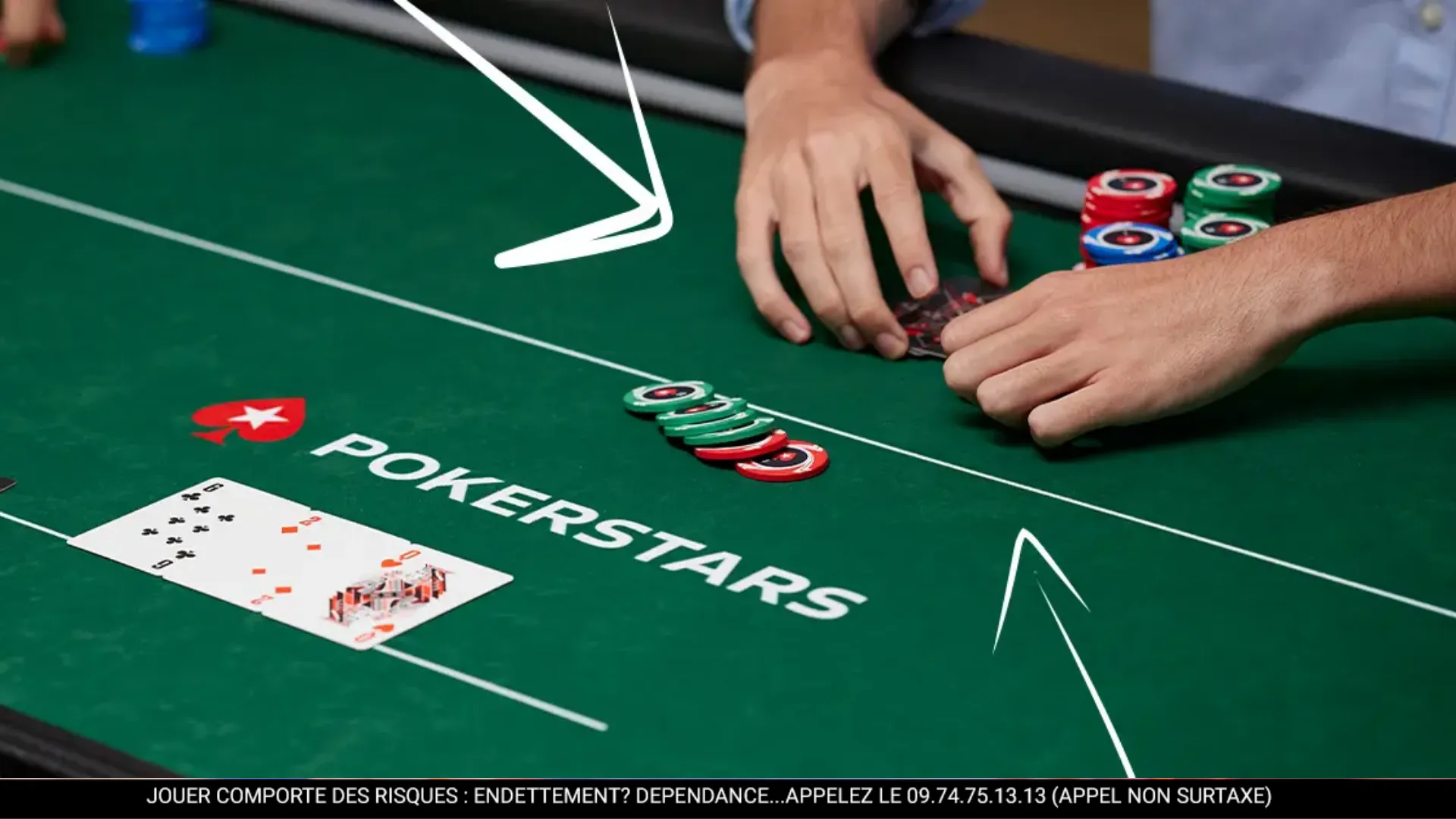 Le Check dans une main réelle IN TEXT