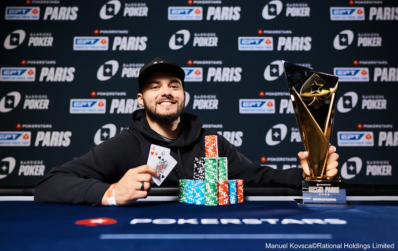 Brandon Wilson vainqueur du High Roller de l'EPT Paris 2026