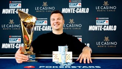 Aleksejs Ponakovs vainqueur High Roller 25k EPT Monte-Carlo
