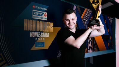 Alex Kulev vainqueur du Super High Roller à 250k EPT Monte-Carlo 2026