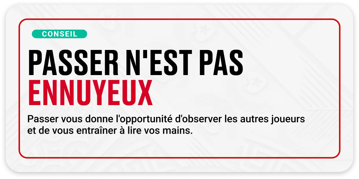 Passer n'est pas ennuyeux