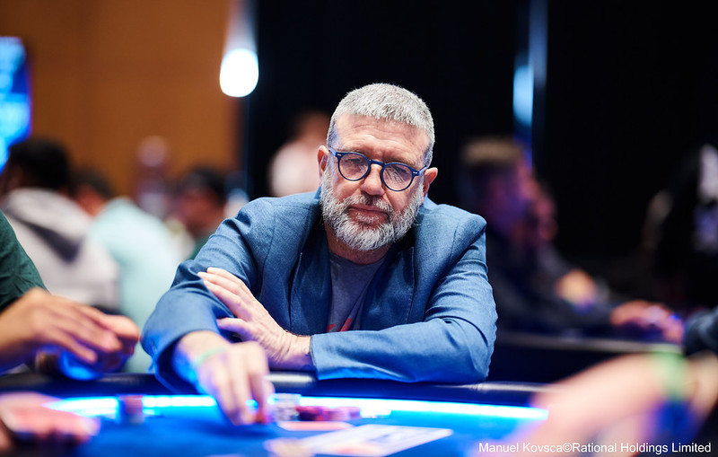 Vincent Candela au poker à l'EPT Monte-Carlo