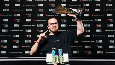Joni Rantamaki vainqueur High Roller Namur 2026
