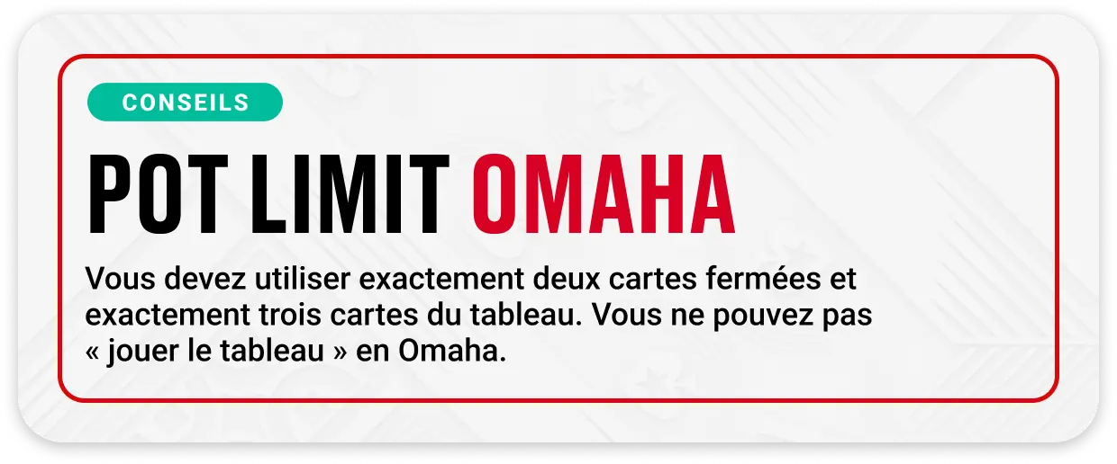 Pot Limit Omaha