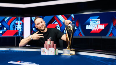 Manuel Ferrari vainqueur du Main Event de l'EPT Barcelone 2026