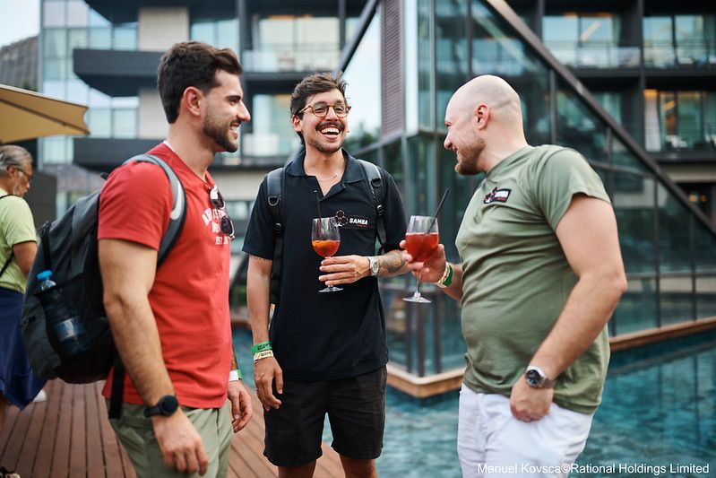 Cocktail bienvenue EPT Barcelone Welcome drinks